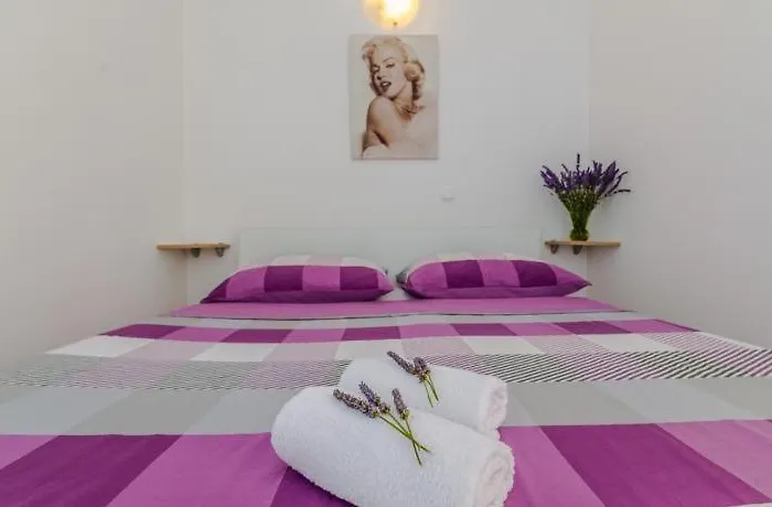 In With Sea View, Balcony, Air Conditioning, W-lan 667-2 Апартаменты Привлака